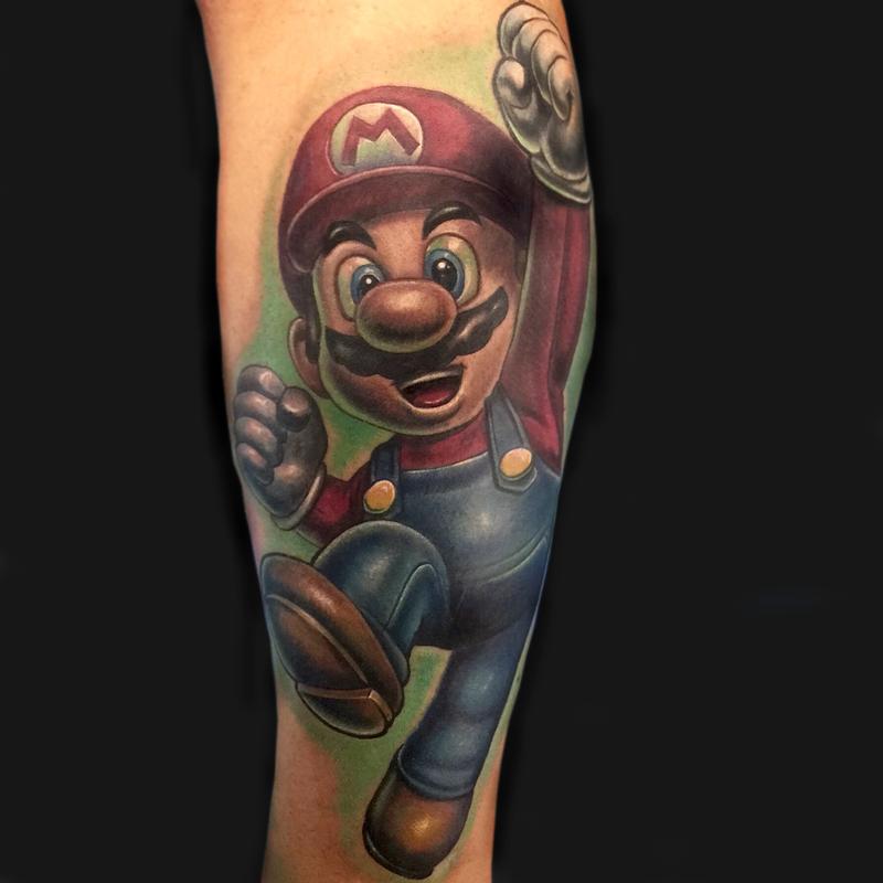 Tattoo Design Super Mario Tattoo Ideas Kulturaupice